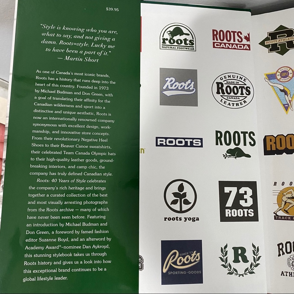 ROOTS 40 Years of Style Hardcover Coffee Table Book - Picture 5 of 16